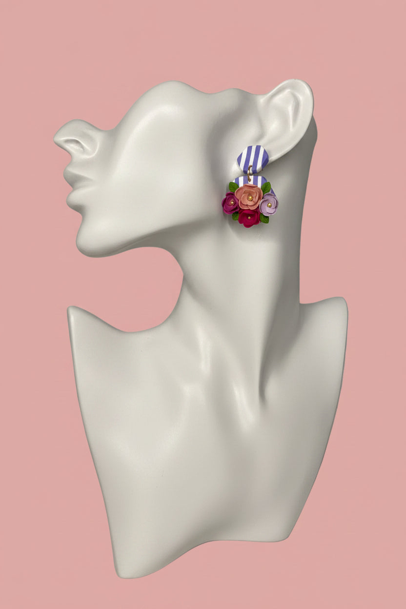 Stripes and Florals (Thistle)
