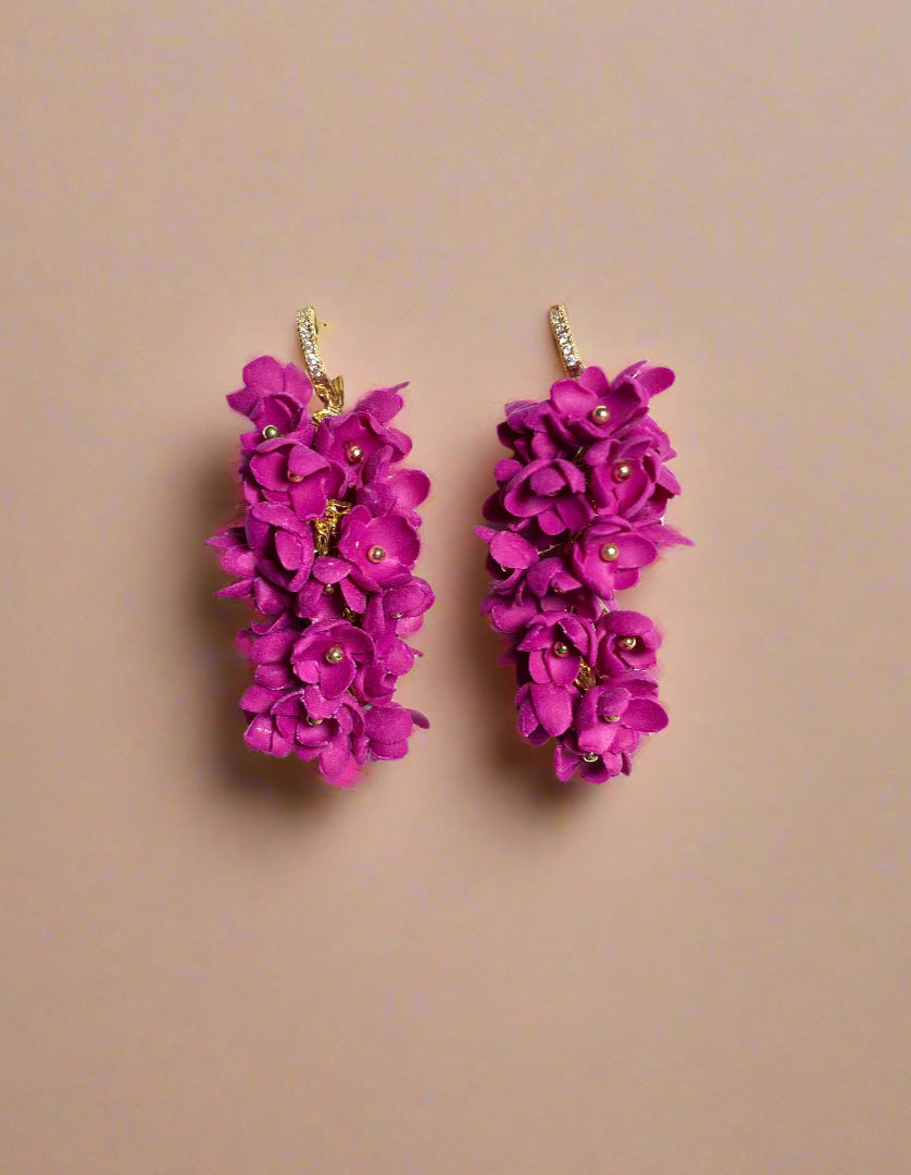Purple Flower Cascade