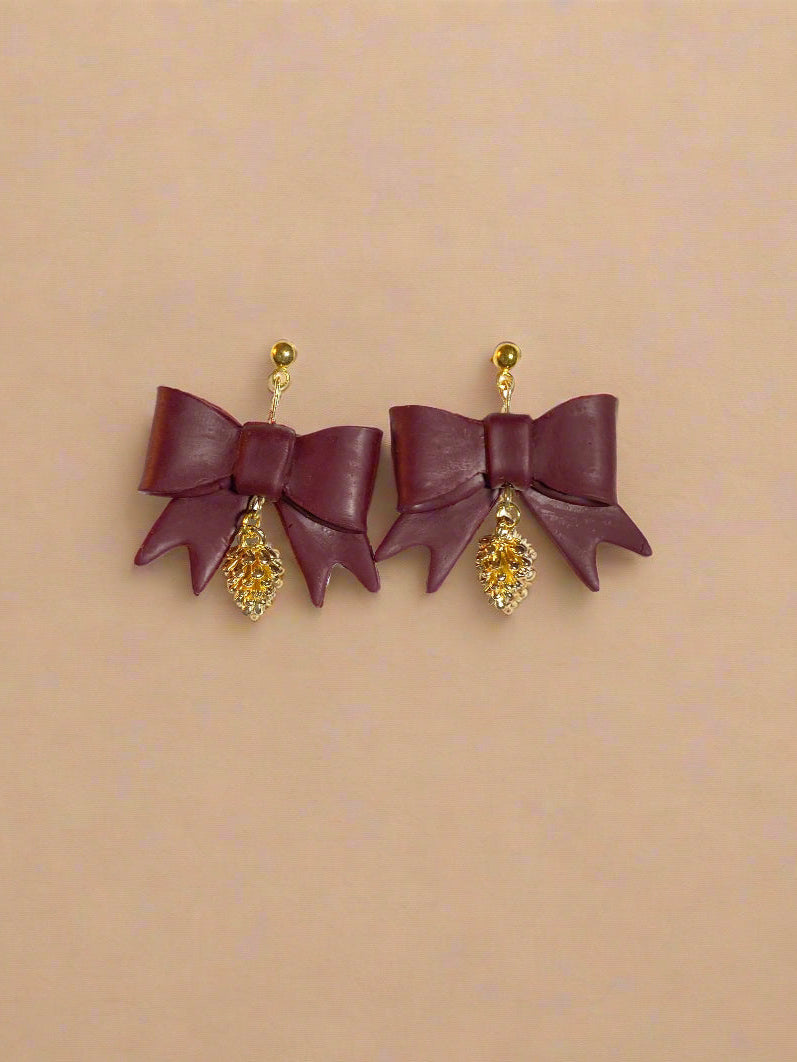 Ribbon and a Pinecone