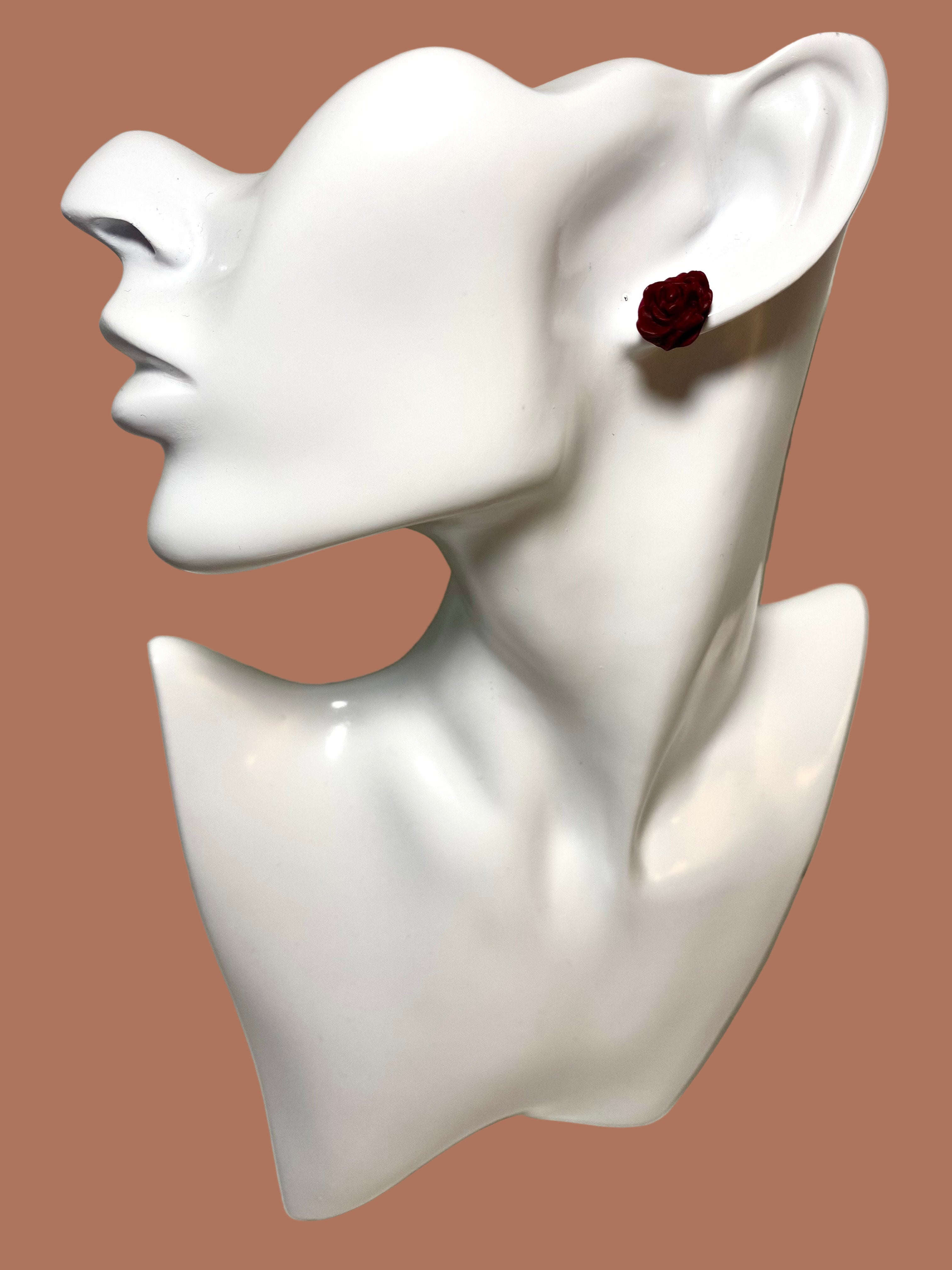 Rose Stud Crimson
