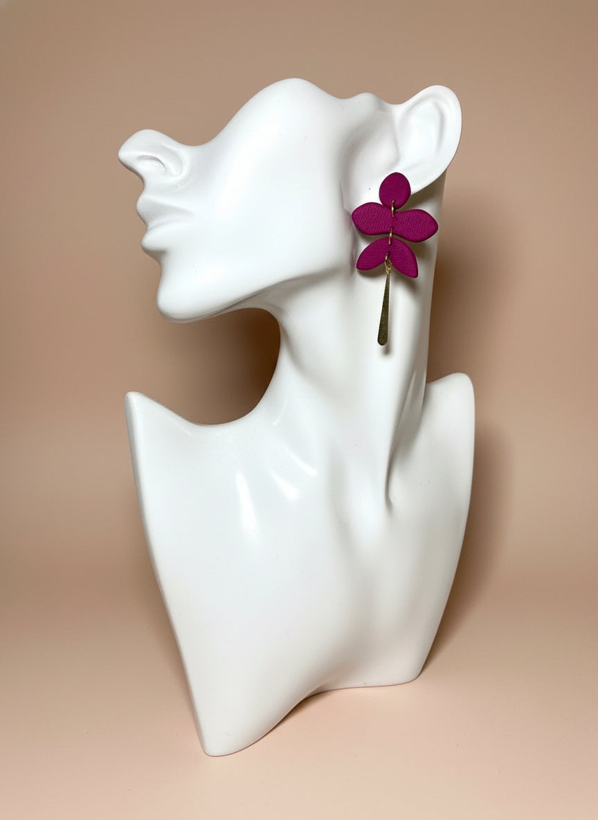 Five Petal Flower (Purple)