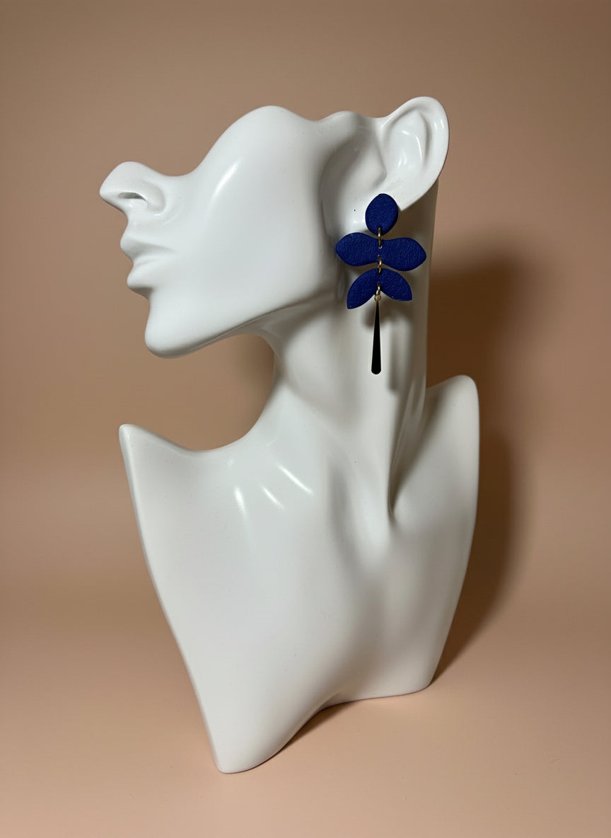 Five Petal Flower (Blue)