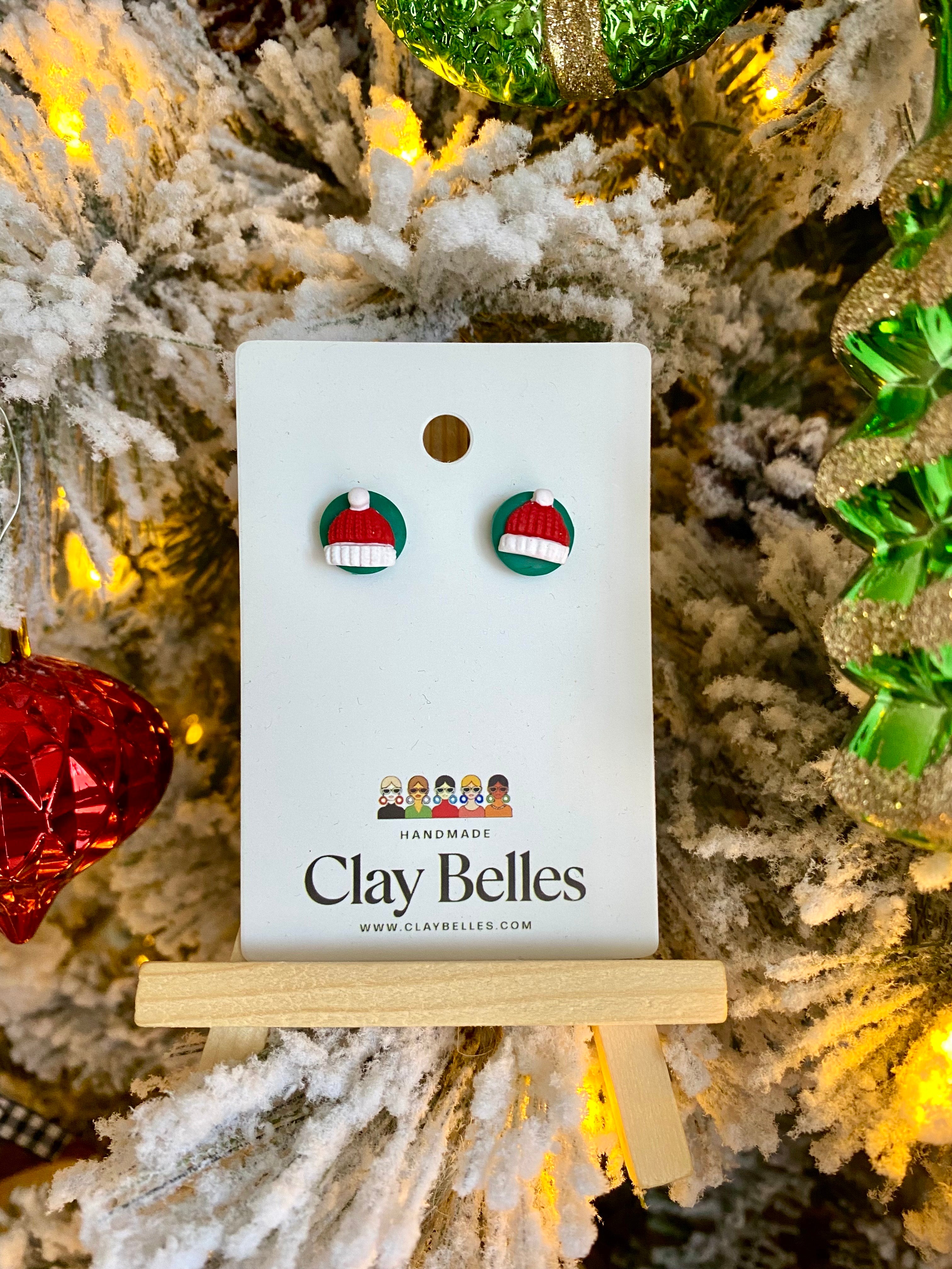 Christmas Beanie Stud