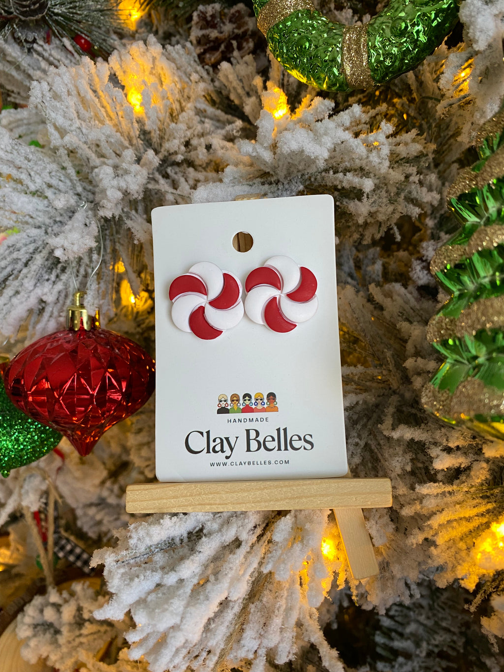 Christmas Candy (red and white)