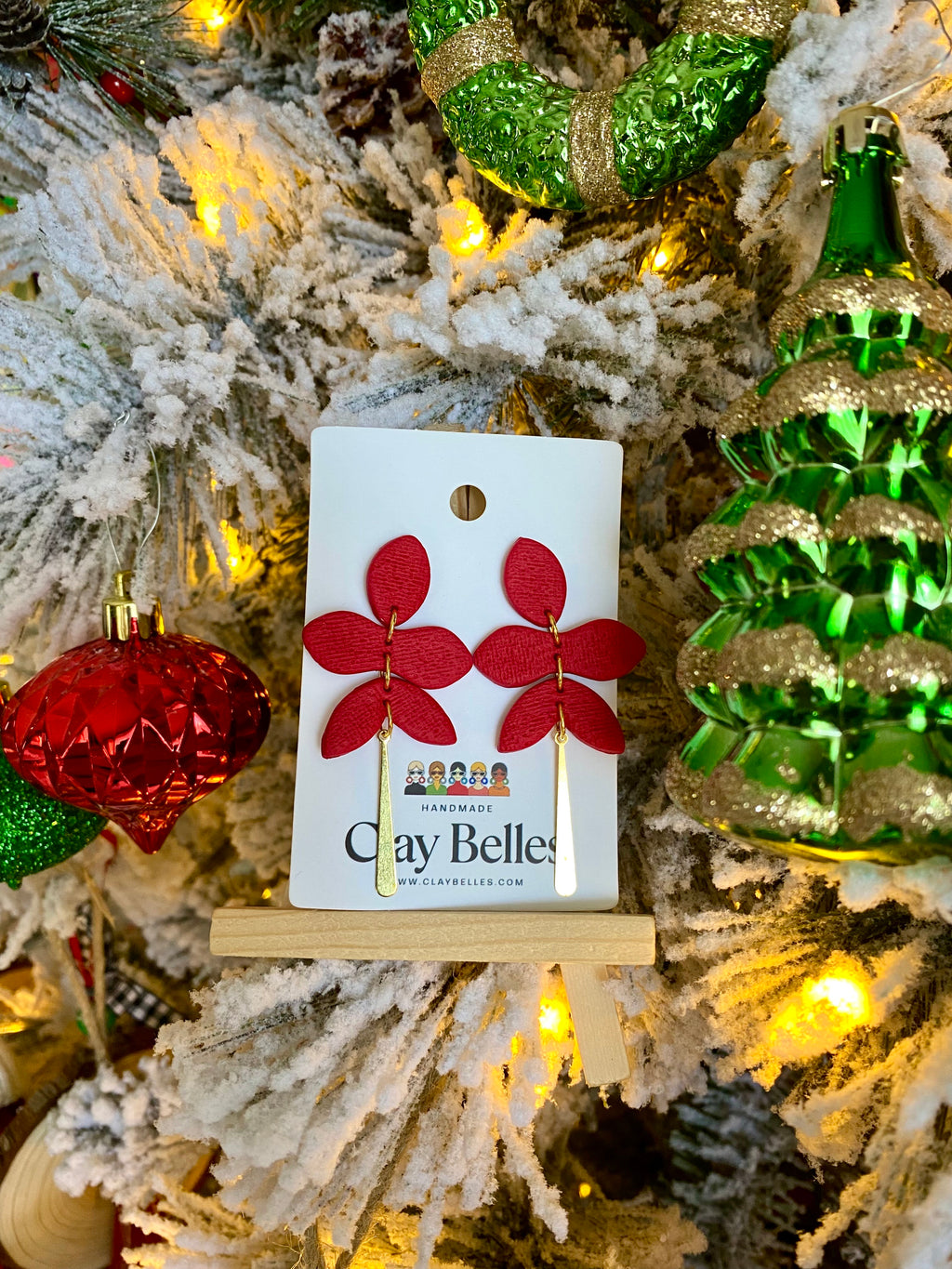 Five Petal Flower (Red)