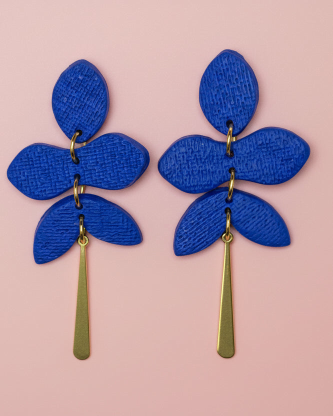 Five Petal Flower (Blue)