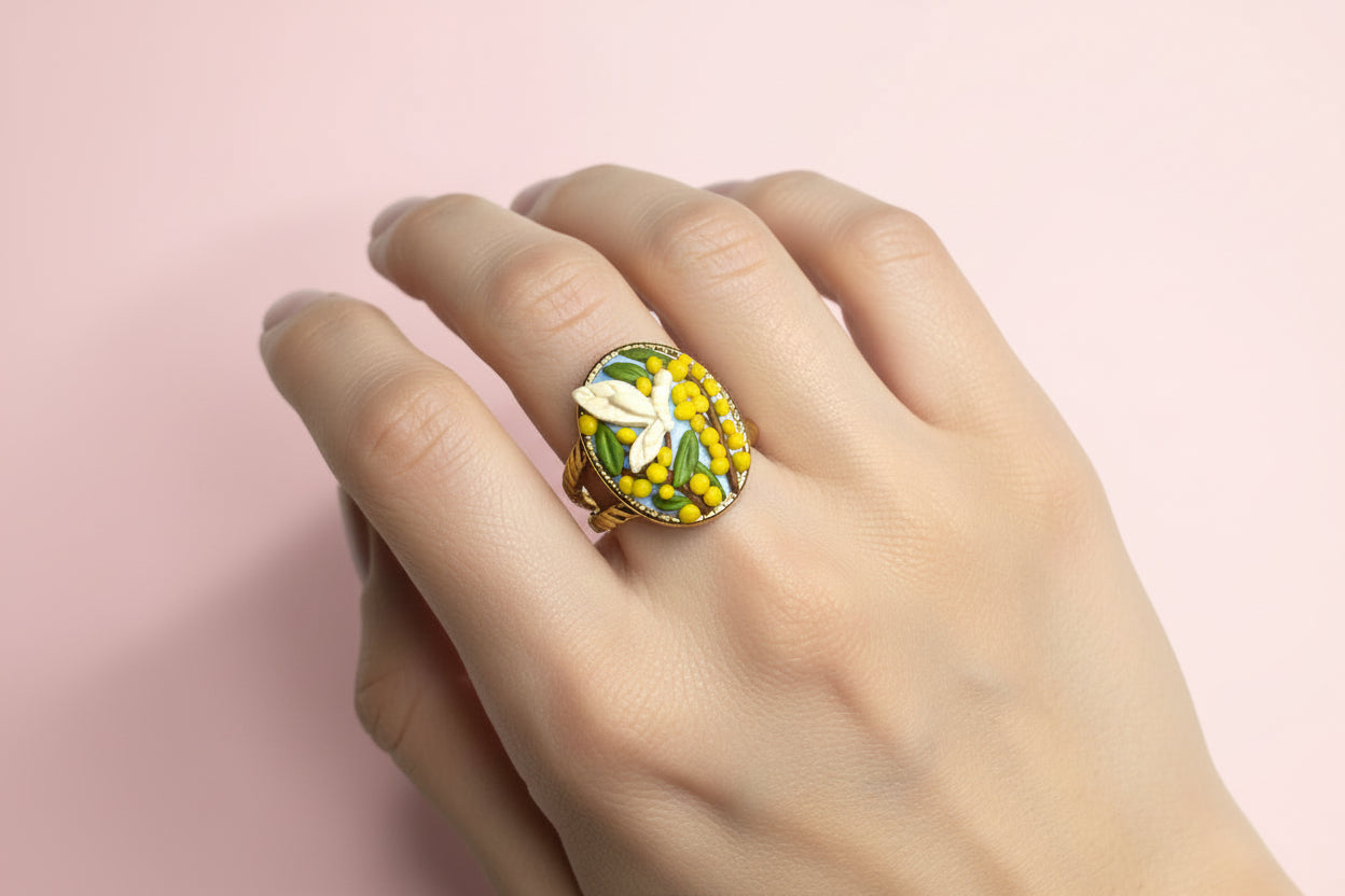 Butterfly on a Wattle Tree