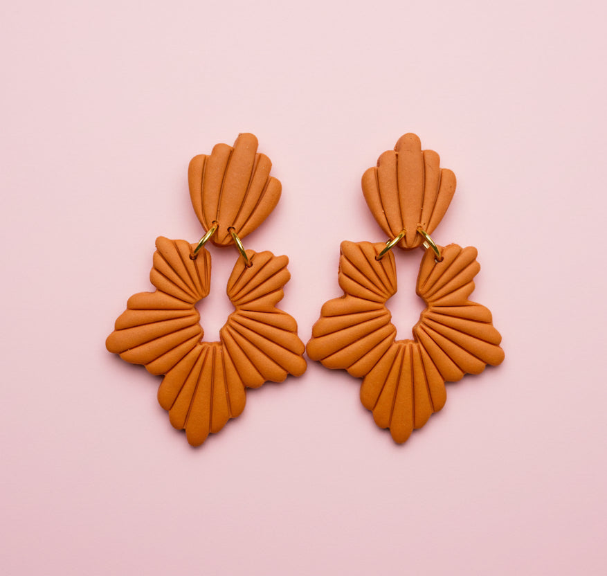 Flower Leaf (Burnt Orange)