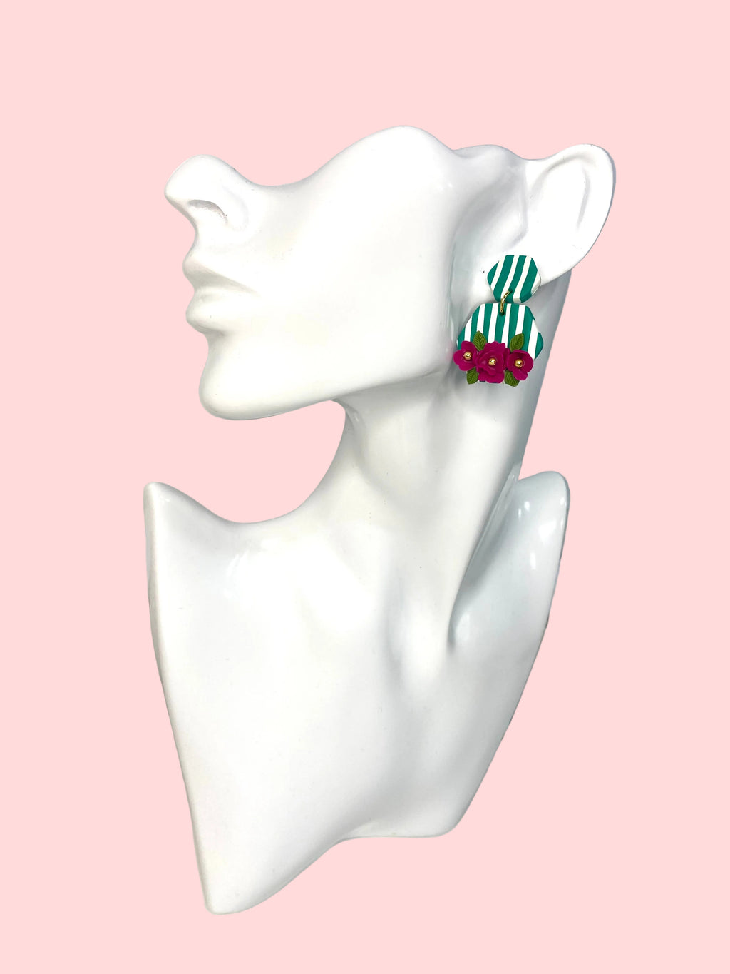 Stripes and Florals (Green)